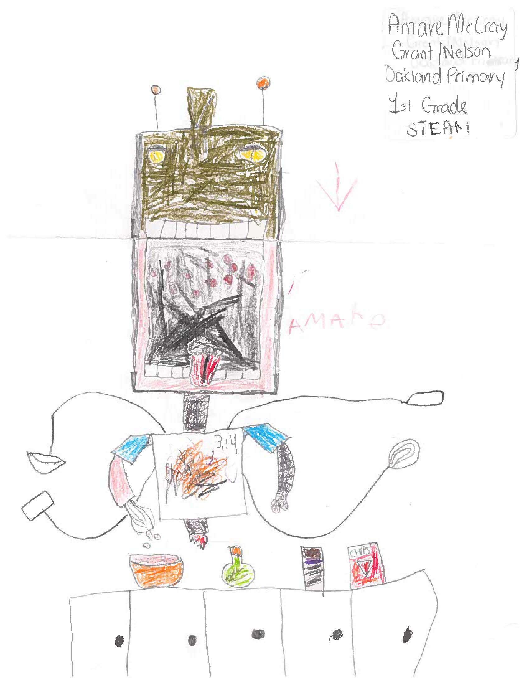 Amare McCray (1st Grade)